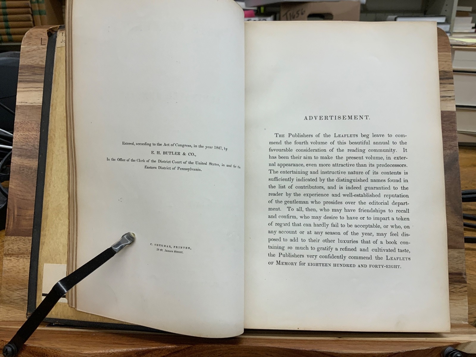 Leaflets of Memory An Illuminated Annual Gift Book for 1850 Reynell Coates