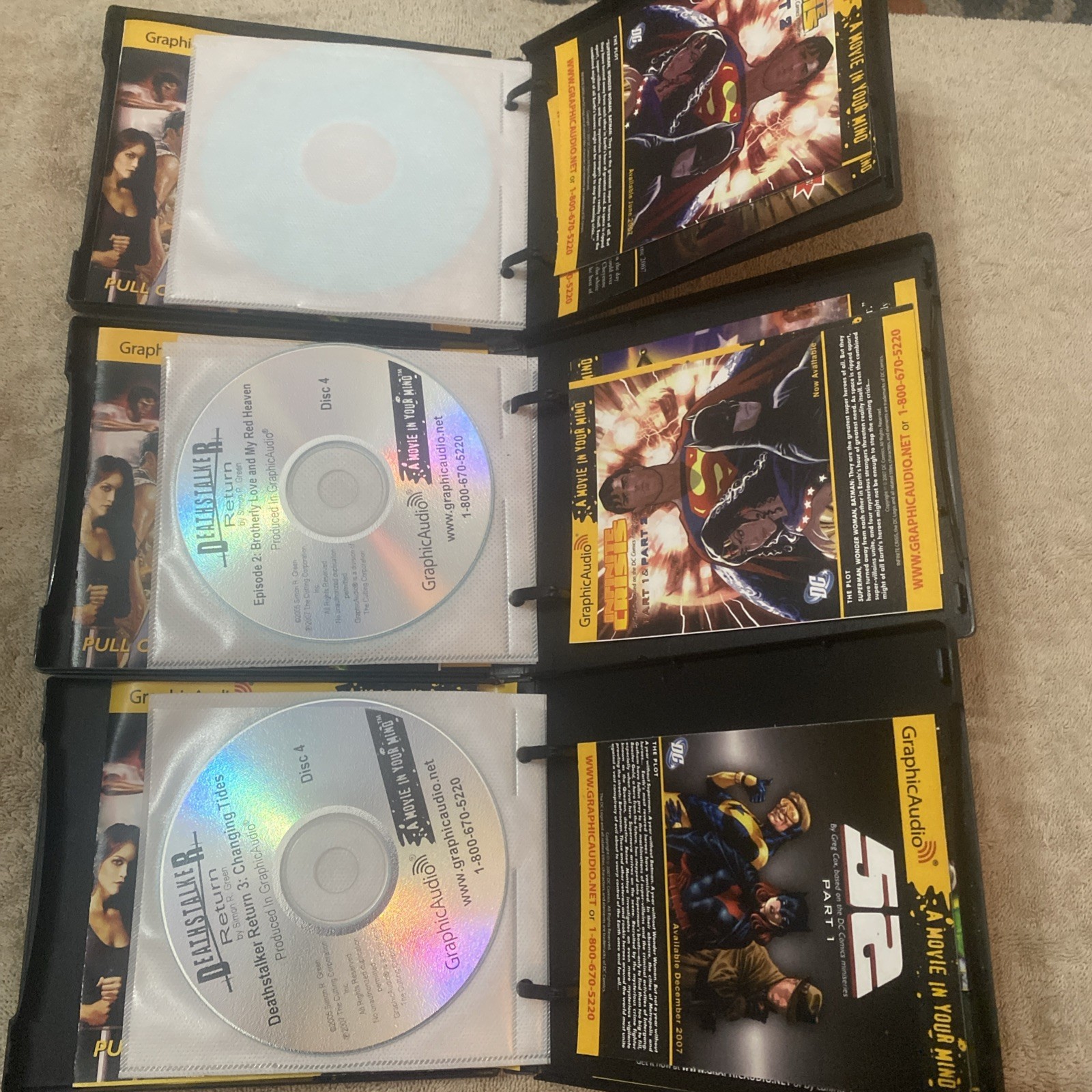 Deathstalker: Return by Simon R. Green – Vol. 1-3 Audio Books Graphic Audio CD