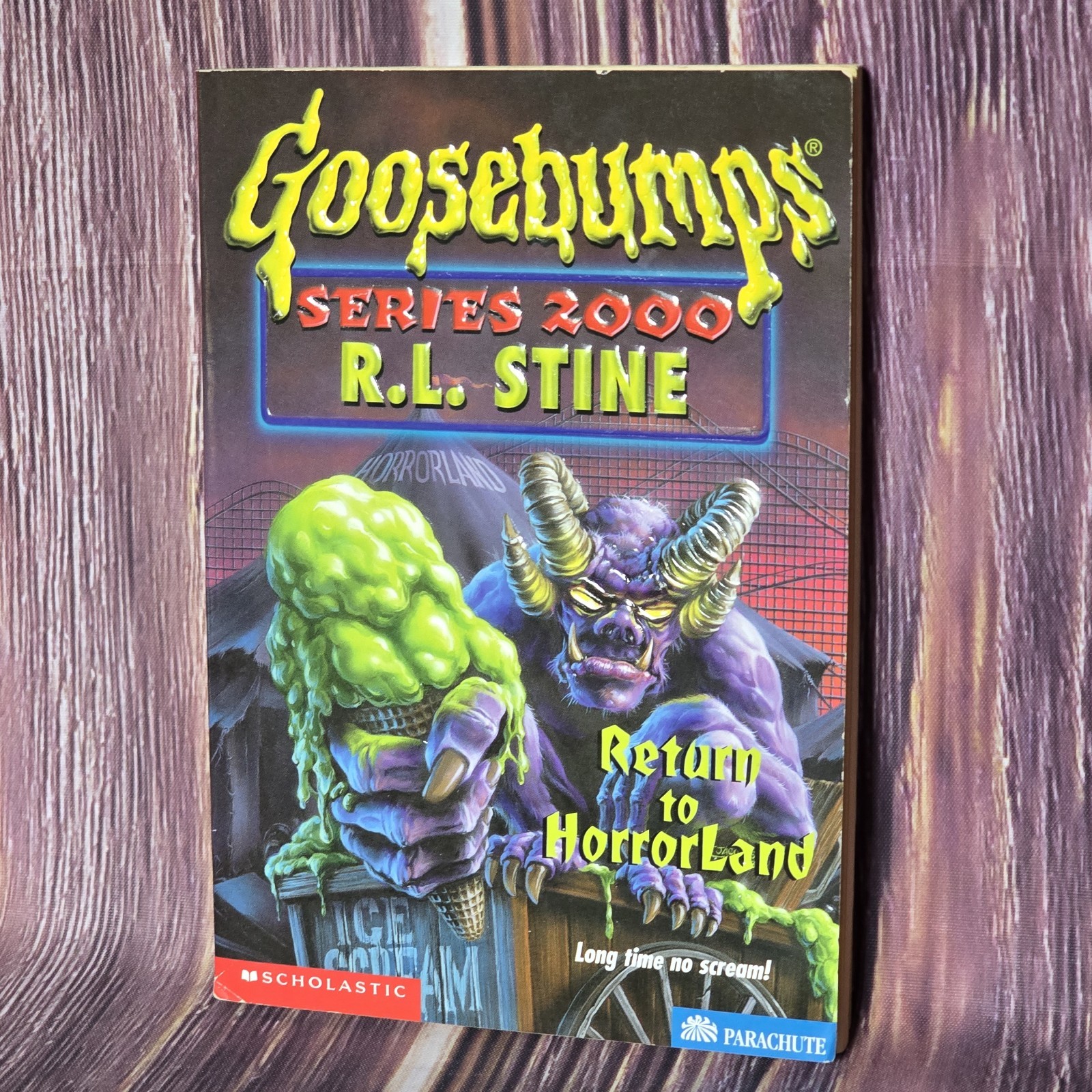 1st Print #13 Return to HorrorLand Goosebumps Series 2000 Original Vintage Book