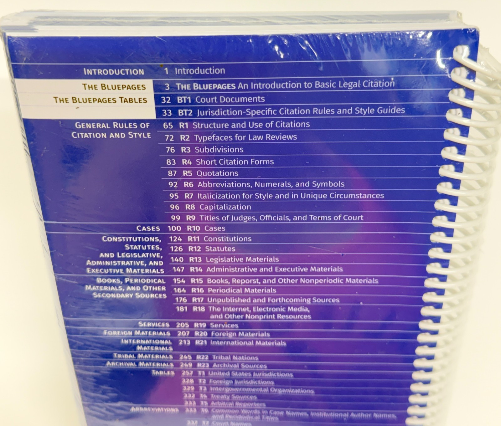 The Bluebook: A Uniform System of Citation (22nd ed) Sealed/Brand New