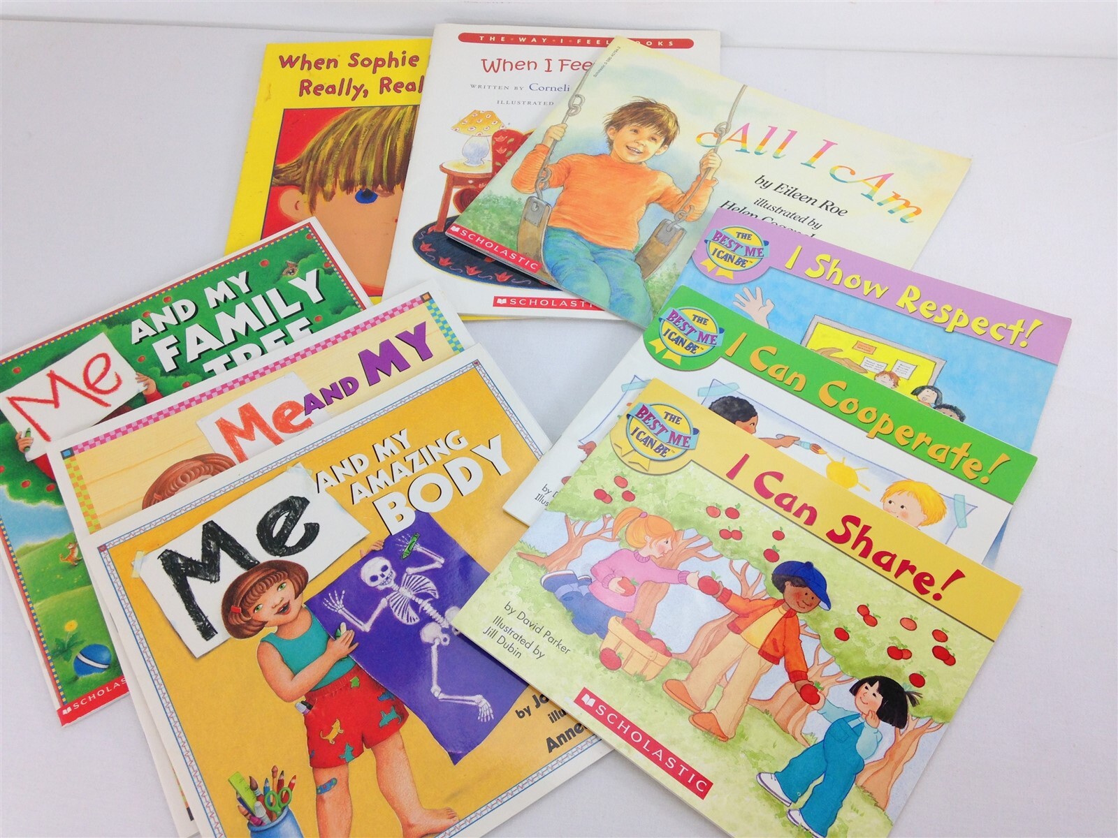 9 Assorted Titles Young Children Kids Books Self Awareness Thin Paperback