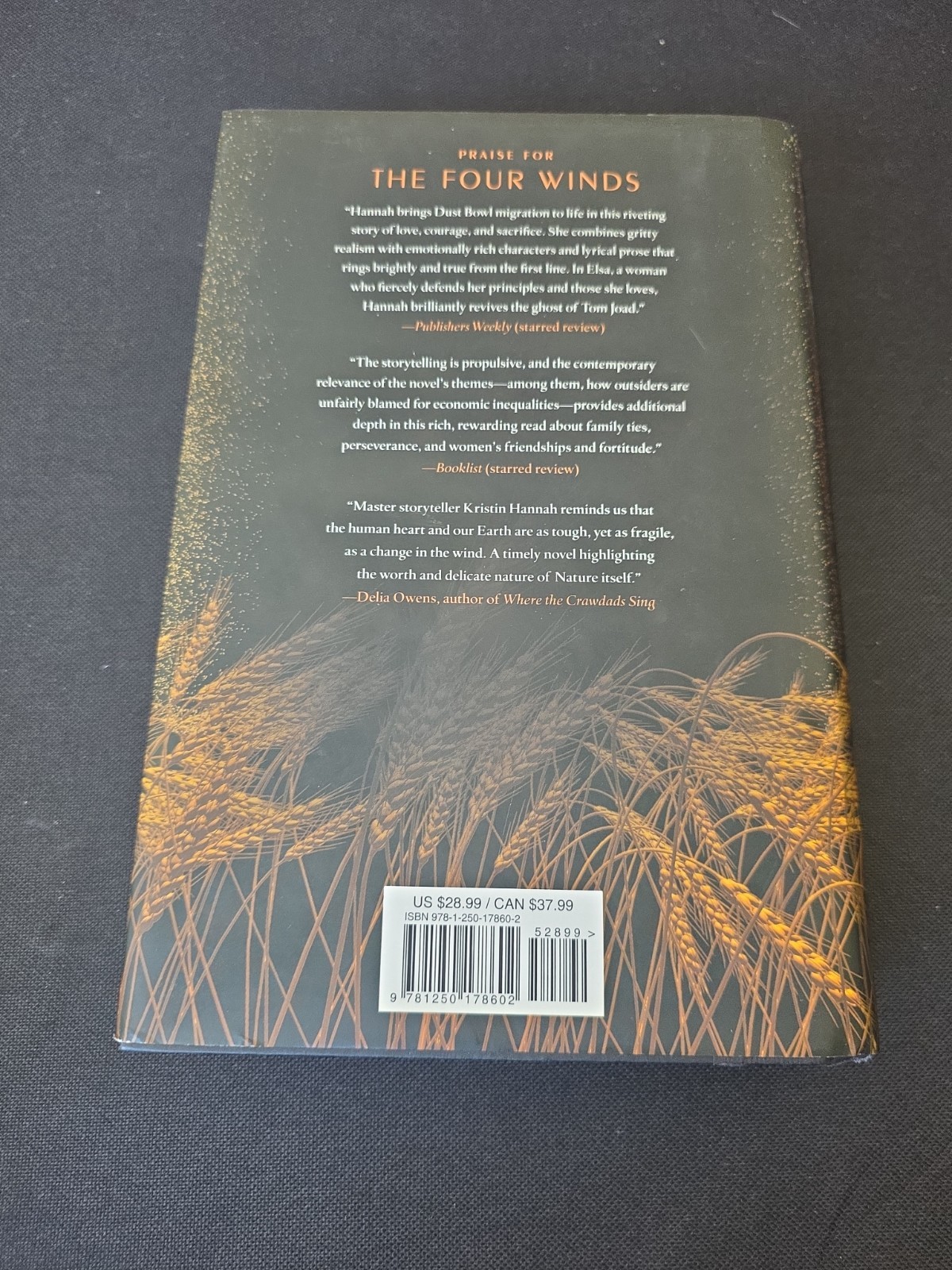 The Four Winds by Kristin Hannah(2021,Hardcover) First Edition