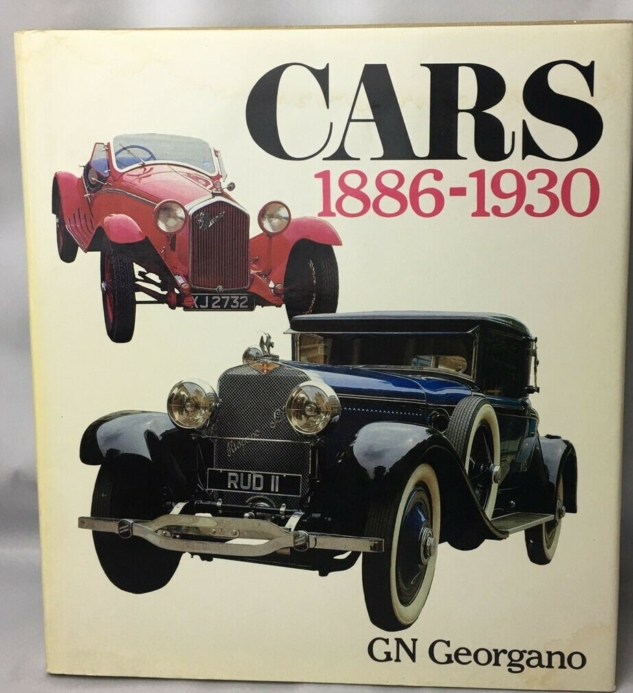 VTG Cars 1886-1930 GN Geogano Early/Vintage Vehicles Car Lovers 1986 Gift RARE