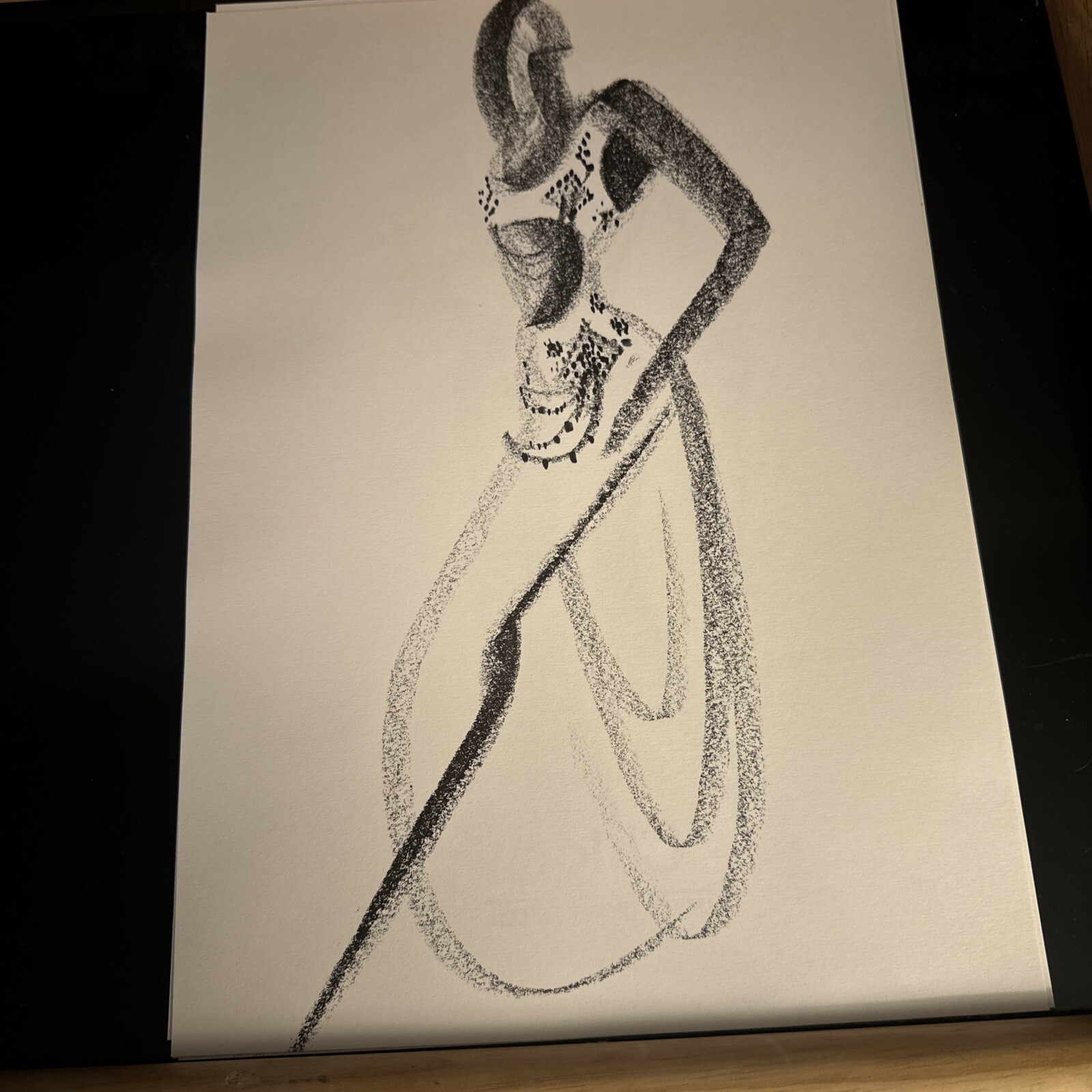 Chloe Runway Show Folder 90’s with 7 Fashion Art Illustrations James Dignan RARE