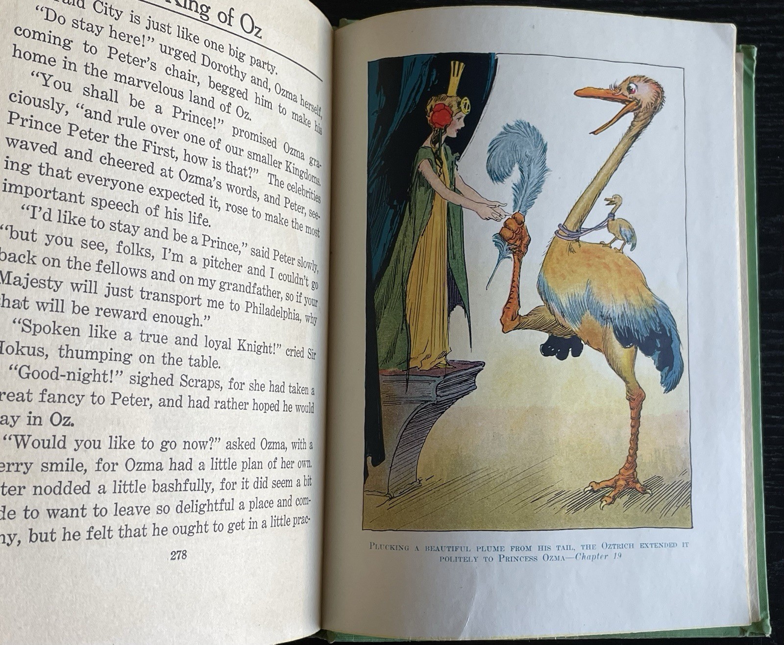 The GNOME KING of Oz, 1927 Ruth Thompson, First Edition, ALL 12 Color Plates