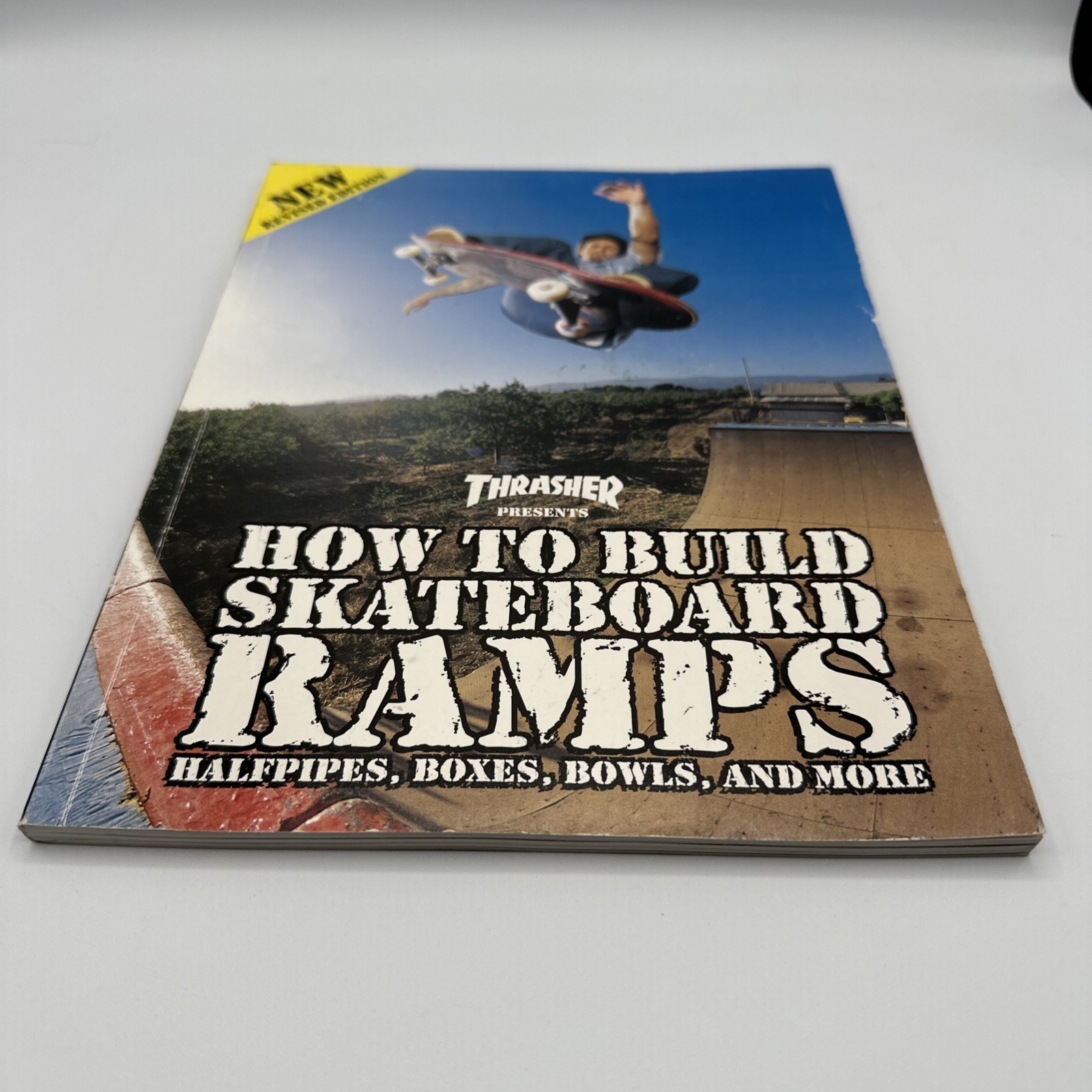 Thrasher How to Build Skateboard Ramps Signed by Tony Hawk