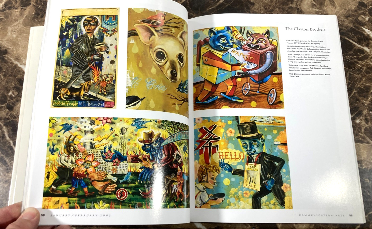 Lot of 8 Communication Arts Magazine Annuals 2002 2003 Advertising Illustration